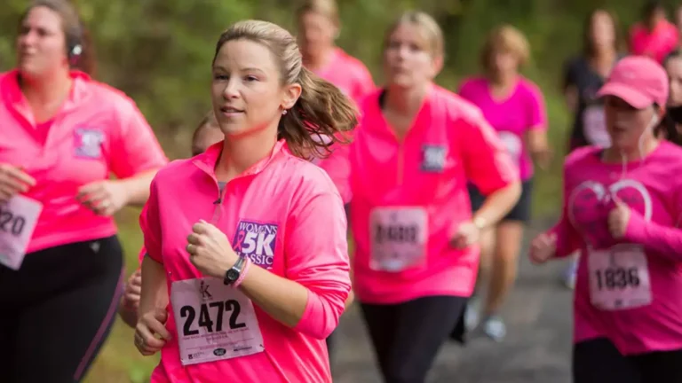 Custom Quarter Zips Women’s-5K-Anniversary-Charity-Run.