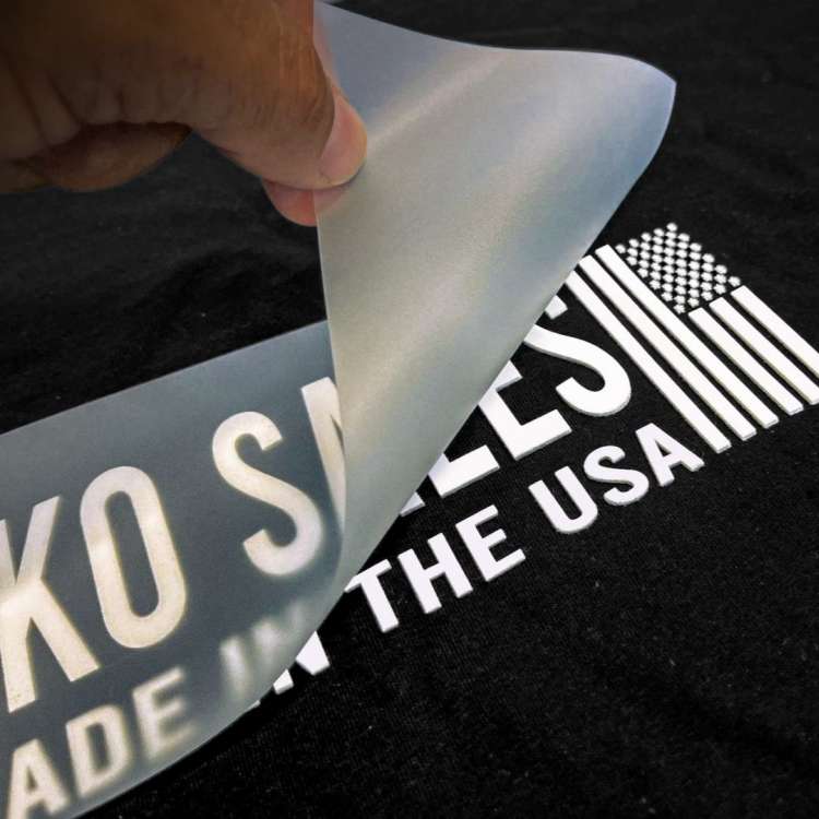 Certified Factory Production Line Premium TPU Hot Melt Adhesive Film for Screen Printed Heat Transfers